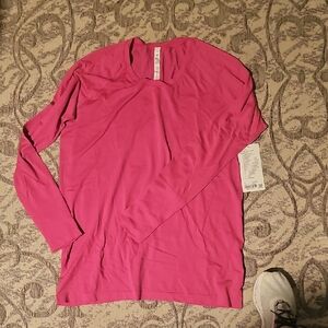 NWT-Lululemon Swifty-Women's Pink Long Sleeve Top